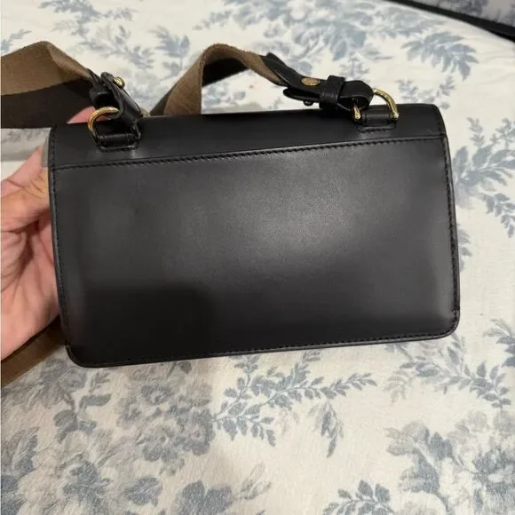 FENDI 
Vitello King Mini Flat Baguette Black - Picture 10 of 14